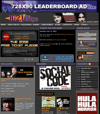 Leaderboard Ad